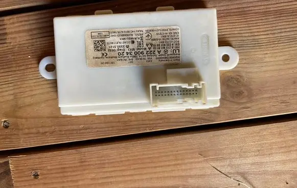 Mercedes-Benz EQC Other devices A2229003420