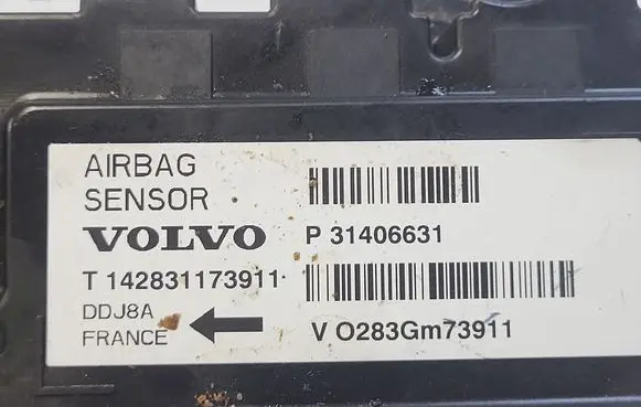 Volvo V40 Airbag control unit/module P31406631 T142831173911