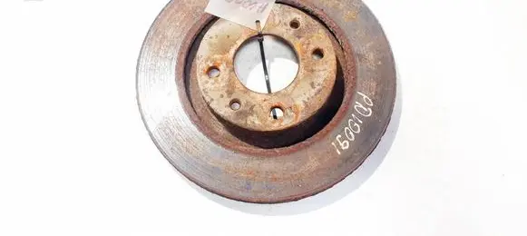 Peugeot 206 Front brake disc ventiliuojamas