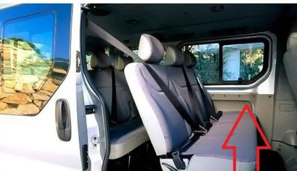 Renault Trafic II (X83) Trunk/boot side trim panel 7700313062 91166006 N29186