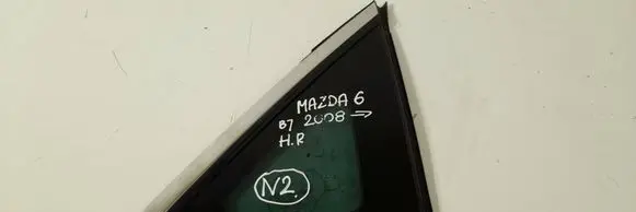 Mazda 6 Rear side window 00000777