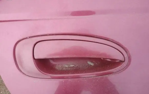 Toyota Avensis T220 Front door exterior handle as2
