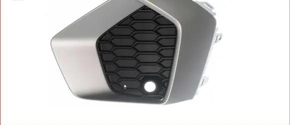 Audi A3 8Y Front bumper lower grill 8Y0807672