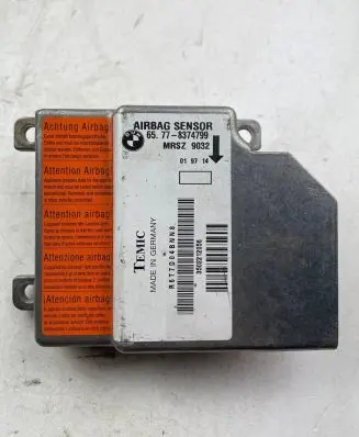 BMW 7 E38 Airbag control unit/module 65778374799 8374799
