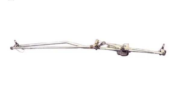Front wiper linkage and motor