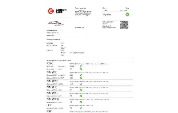 Citroen C3 Picasso Fuel injector 0445110340
