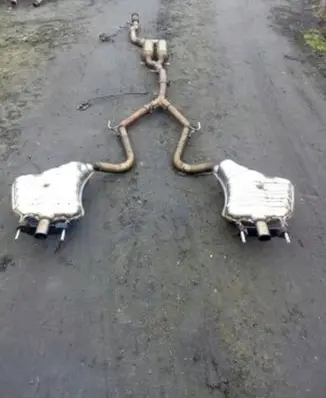 Mercedes-Benz S W221 Muffler/silencer 