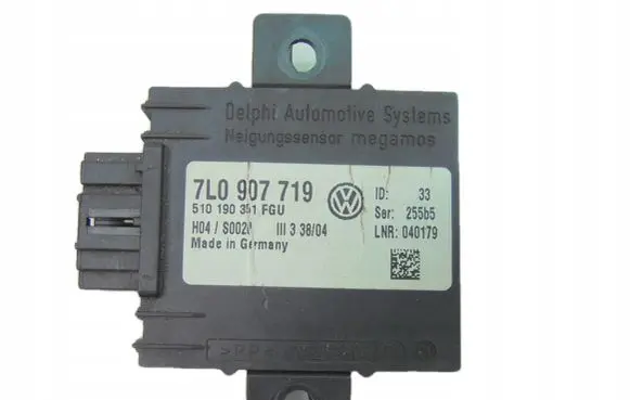Volkswagen Phaeton Alarm control unit/module 7L0907719