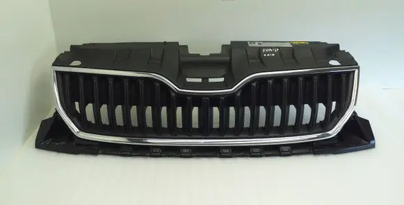 Skoda Fabia Mk3 (NJ) Front bumper upper radiator grill 6V0853653
