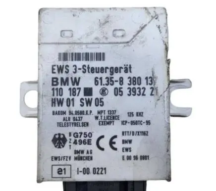 BMW 5 E39 Immobilizer control unit/module 61358380137 8380137