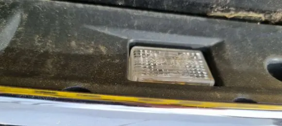 Mercedes-Benz C W204 Number plate light