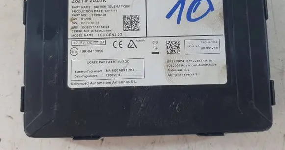 Renault Megane III Other control units/modules 282752028r