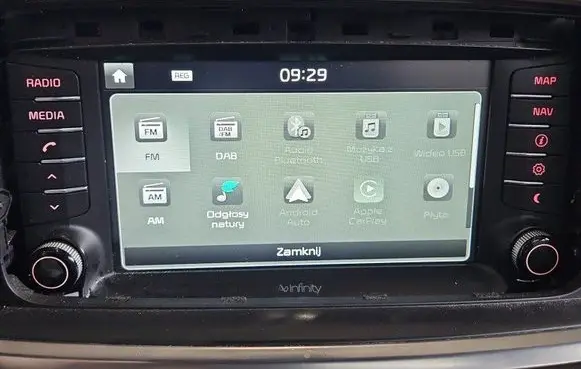 KIA Sorento Radio/CD/DVD/GPS head unit 96560-C5103WK IMPRK1503282