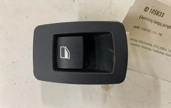 BMW 1 F20 F21 Electric window control switch 920810603