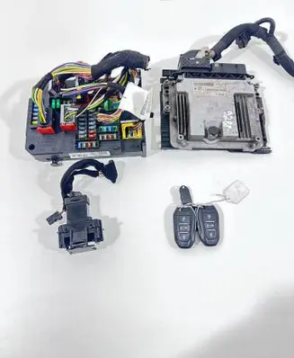 Citroen C4 Grand Picasso Engine ECU kit and lock set 9806687980 9809478580 9800630080