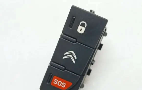 Citroen C5 Central locking switch button 96645838ZD