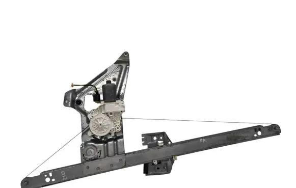 Front door window regulator with motor