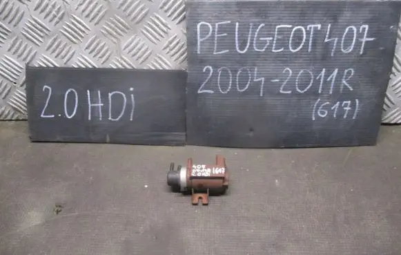 Peugeot 407 Vacuum valve 