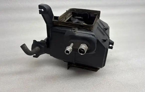 Interior heater climate box assembly