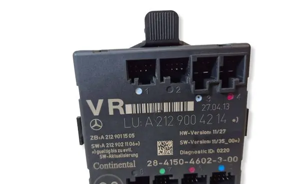 Mercedes-Benz C W204 Door control unit/module A2129004214 A2129021106 A2129011505