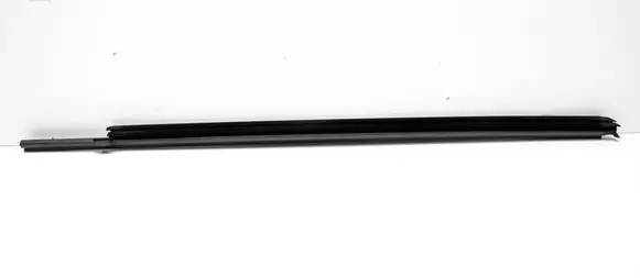 Front door glass trim molding