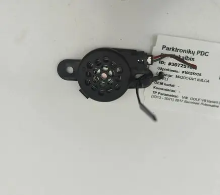 Volkswagen Golf VII Parking PDC sensor speaker 5Q0919279