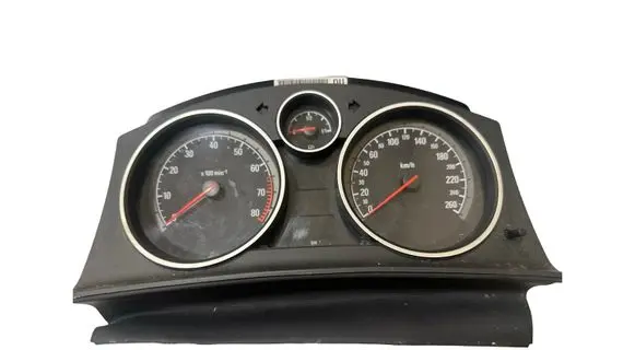 Opel Astra H Speedometer (instrument cluster) 13243045