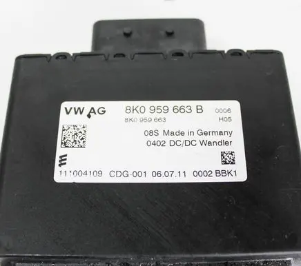 Audi A4 S4 B8 8K Other devices 8K0959663B