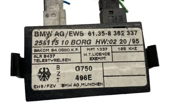 BMW 5 E39 Immobilizer control unit/module 8362337 61358362337