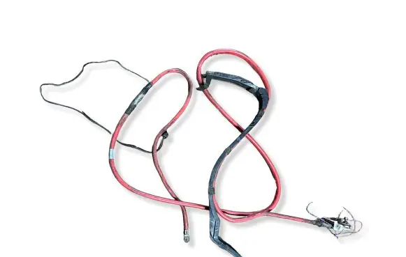 BMW 5 E60 E61 Positive cable (battery) 6927706 66405910
