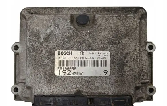 Fiat Stilo Engine control unit/module 55198058