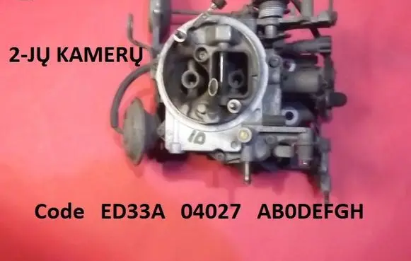 Honda Civic Carburettor ED33A 04027