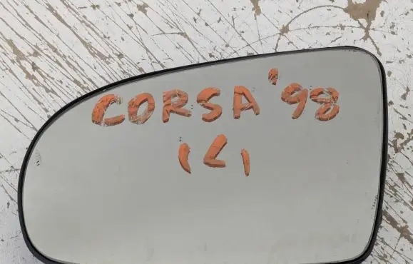 Opel Corsa B Wing mirror glass E10117437 008062349