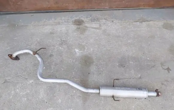 Toyota Yaris Middle muffler/silencer 