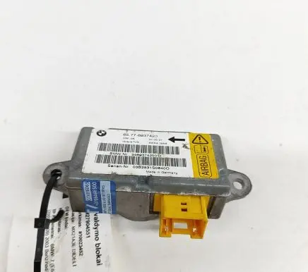 BMW 7 E65 E66 Airbag control unit/module 6937420 5WK42956