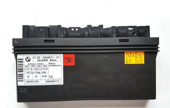 BMW 5 E60 E61 Comfort/convenience module 6969011