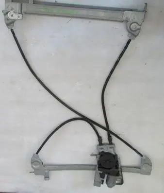 Citroen C3 Pluriel Front door window regulator with motor 9643369380