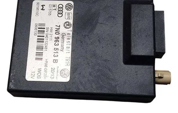 Volkswagen Transporter - Caravelle T5 Auxiliary heating control unit/module 7N0963513B