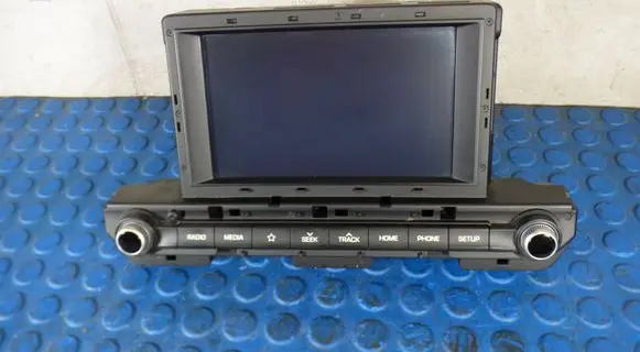 Hyundai Elantra VI Radio/GPS head unit trim CART96160F2EC0 96160F2EC0 ADB10F2ET