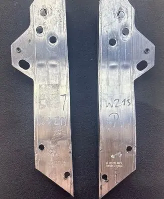 Mercedes-Benz E W213 Radiator support slam panel bracket T52782A T52785A