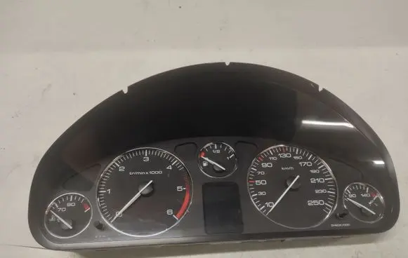 Peugeot 407 Speedometer (instrument cluster) 89661232 9658138280 A2C53119645
