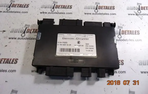 Mercedes-Benz GL X164 Seat control module A1648204226