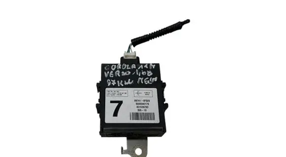 Toyota Verso Door control unit/module 897410F020 001539793 S000040179