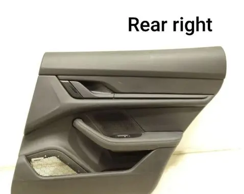 Rear door card panel trim