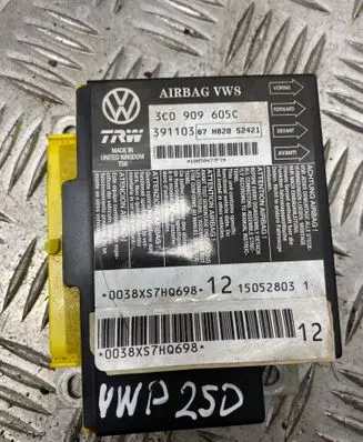 Volkswagen PASSAT B6 Airbag control unit/module 3C0909605C 0H028S2421