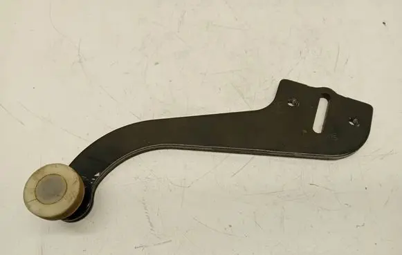 Volkswagen Multivan T5 Sliding door upper roller guide/hinge 7H0843436