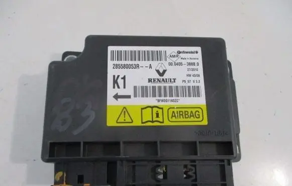 Renault Megane III Airbag control unit/module 285580053R
