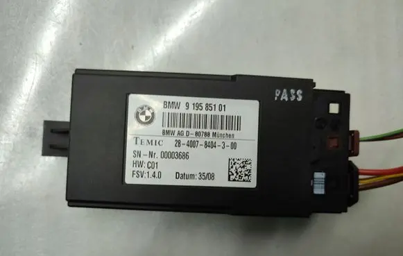 BMW 7 F01 F02 F03 F04 Seat heating relay 9195851