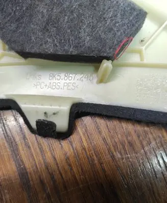 Audi A4 S4 B8 8K (D)pillar trim (top) 8K5867245