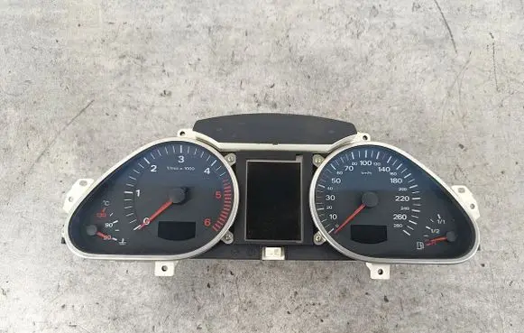 Audi A6 S6 C6 4F Speedometer (instrument cluster) 
